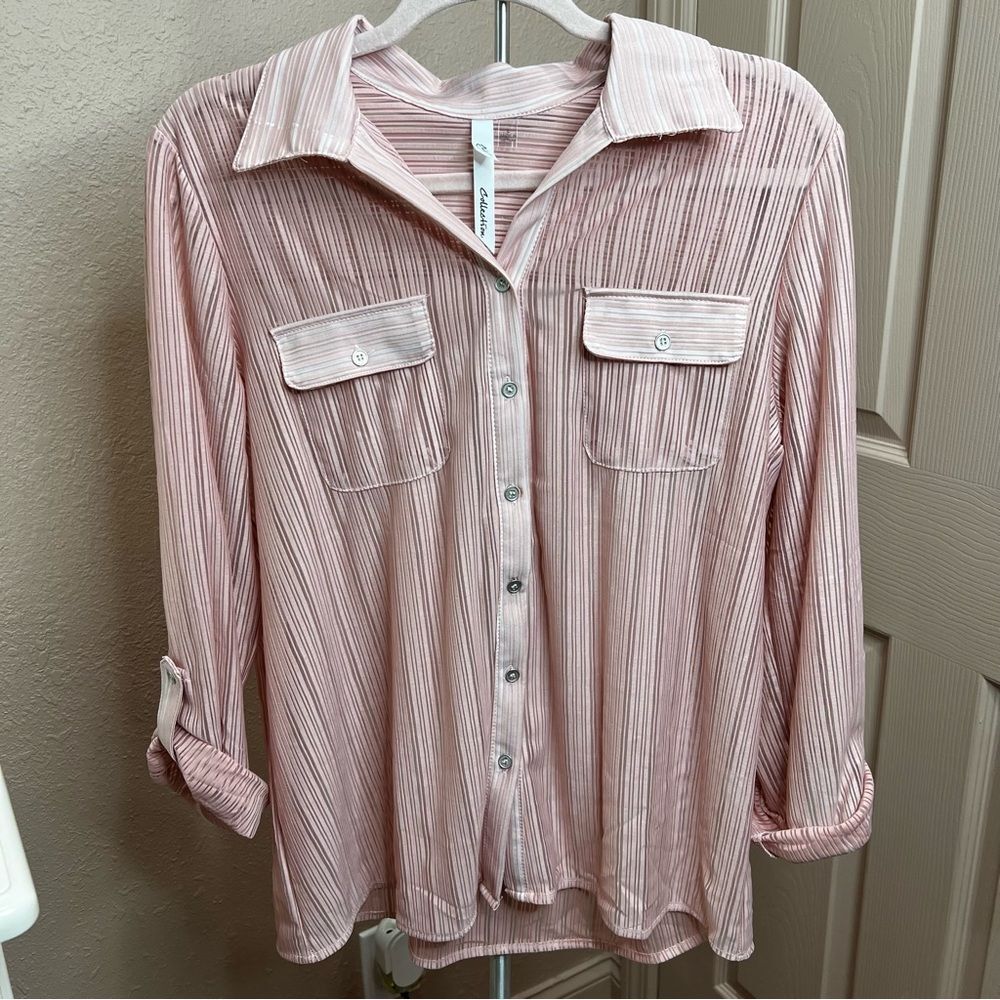 NY Collection Button Down - Picture 11 of 15